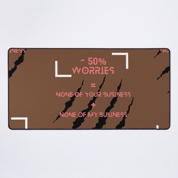 Item preview, -50% Worries designed and sold by CCEINnoc.