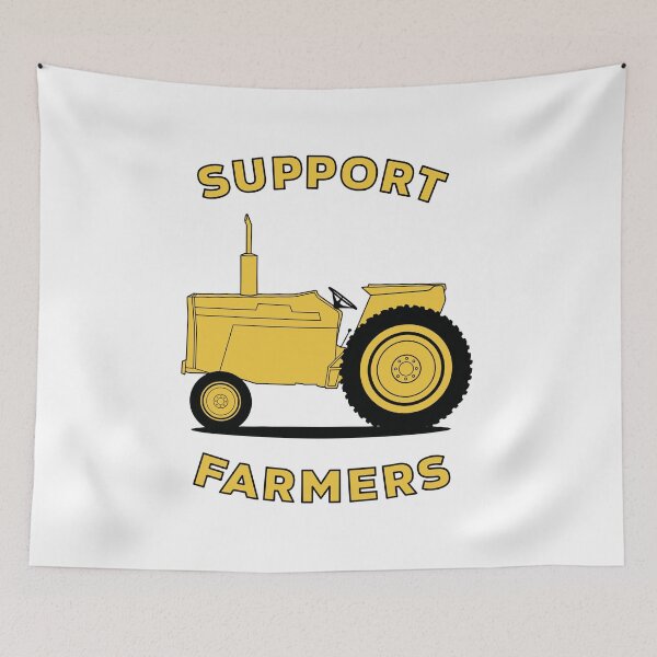 Item preview, Support Farmers (Yellow) designed and sold by thedrumstick.