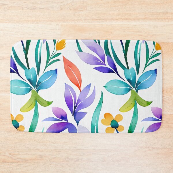 Item preview, Colorful stylish minimalist abstract flowers water color designed and sold by yeekazar.