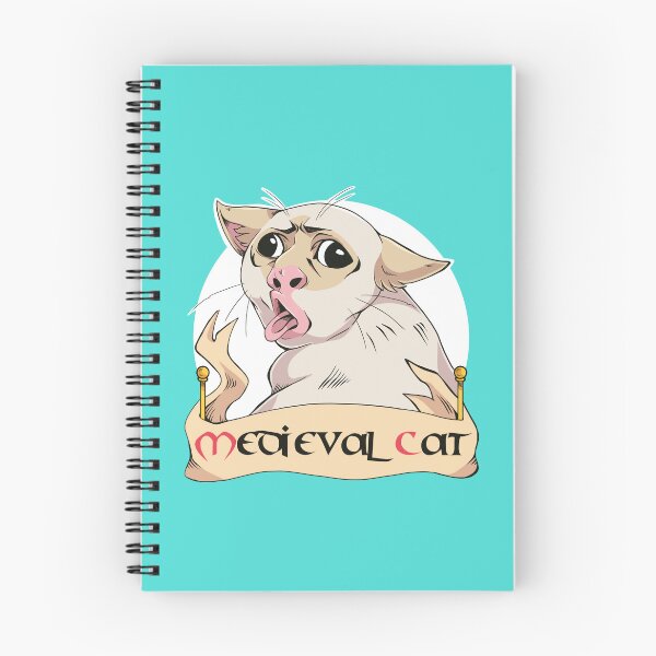 Item preview, Medieval cat (unease) designed and sold by Puurrfectly.