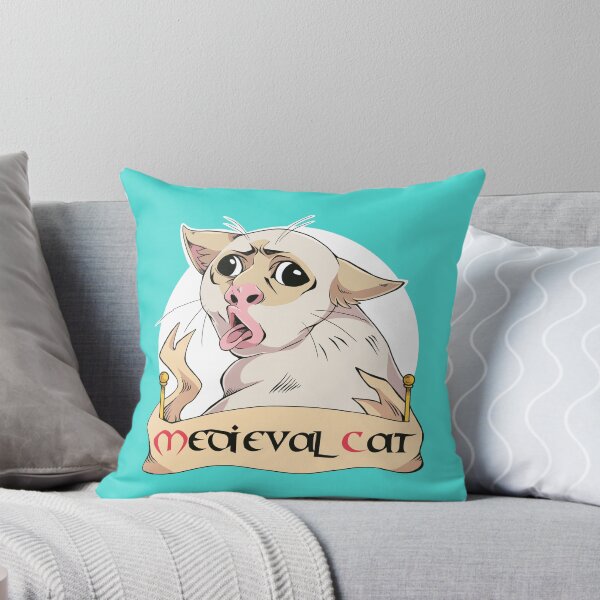 Item preview, Medieval cat (unease) designed and sold by Puurrfectly.