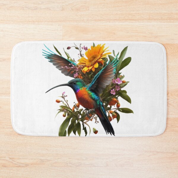 Item preview, Hummingbird with sunflower designed and sold by Kerzu.