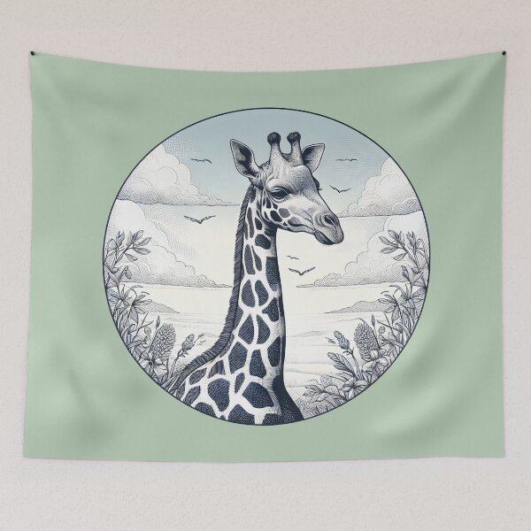 Item preview, giraffe designed and sold by gkhanco.