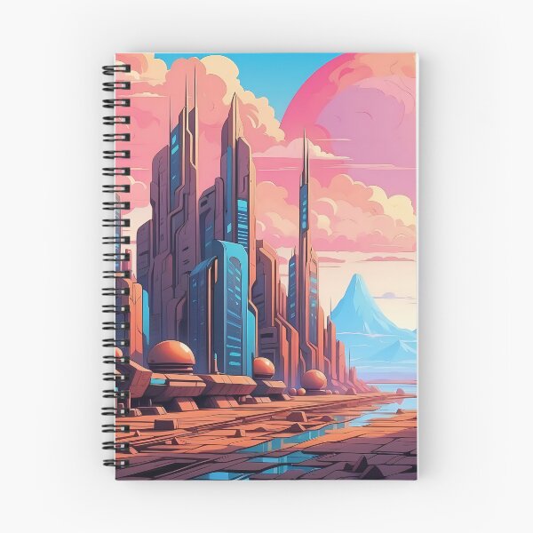 Item preview, Twilight Aura over Synthetic Metropolis designed and sold by ArtComixHaven.