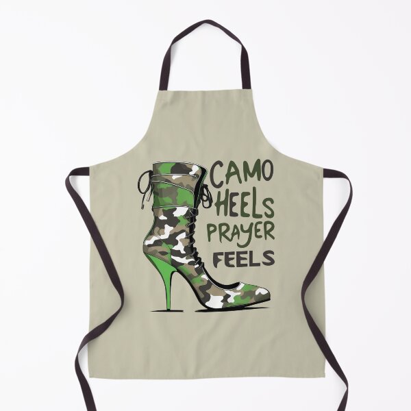 Item preview, Camo Heels and Prayer Feels designed and sold by @ndrys.
