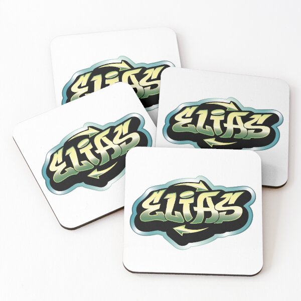 Item preview, Elias name graffiti style designed and sold by 0ut0fSpace.