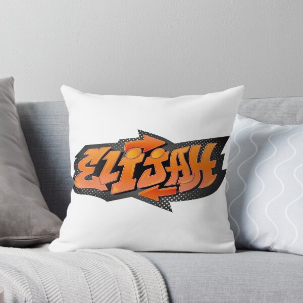 Item preview, Elijah name graffiti style designed and sold by 0ut0fSpace.