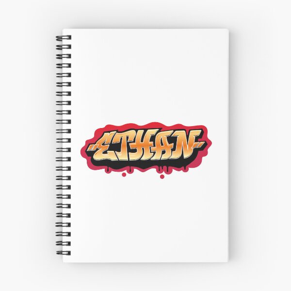 Item preview, Ethan name graffiti style designed and sold by 0ut0fSpace.