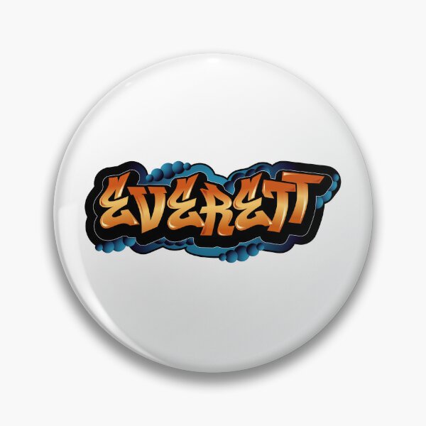 Item preview, Everett name graffiti style designed and sold by 0ut0fSpace.