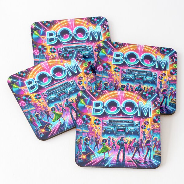 Item preview, BOOM , Music Inspired Illustration designed and sold by GPrint001.