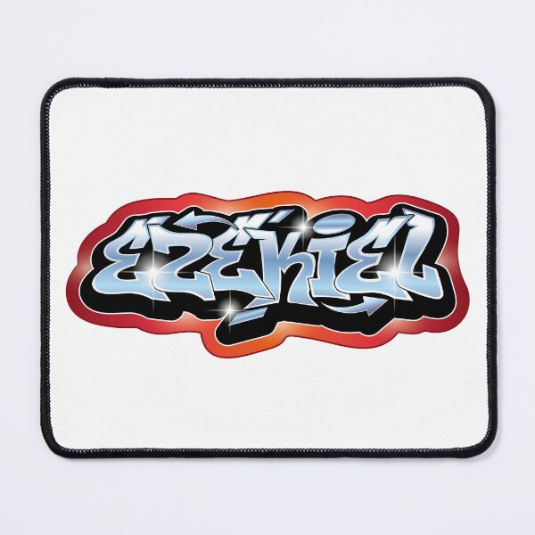 Item preview, Ezekiel name graffiti style designed and sold by 0ut0fSpace.