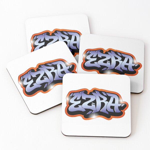 Item preview, Ezra name graffiti style designed and sold by 0ut0fSpace.