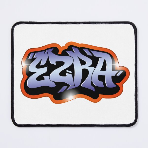 Item preview, Ezra name graffiti style designed and sold by 0ut0fSpace.