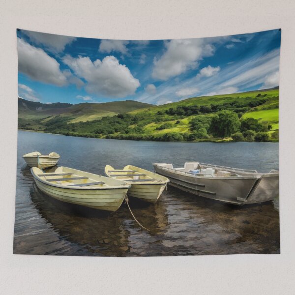 Item preview, Nantlle Uchaf Boats Wales designed and sold by AJEvans.