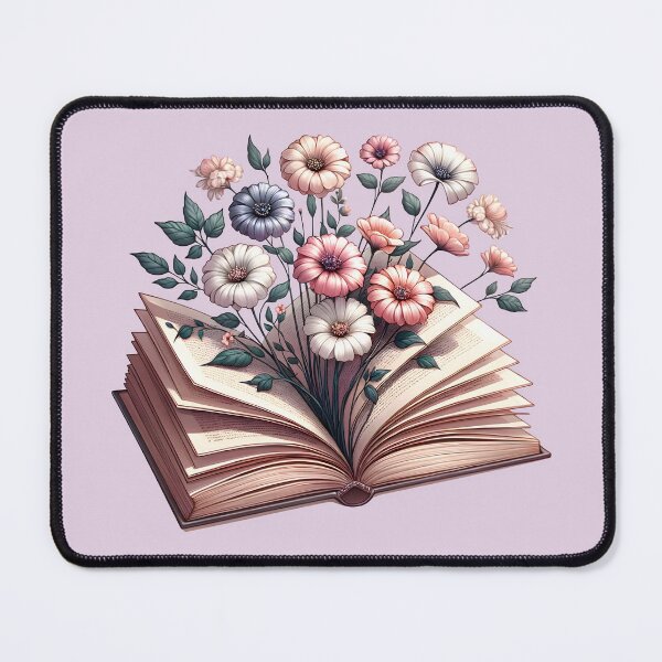 Item preview,  Reading addiction. Vintage Floral Book Bloom Illustration. designed and sold by Unitepeople.