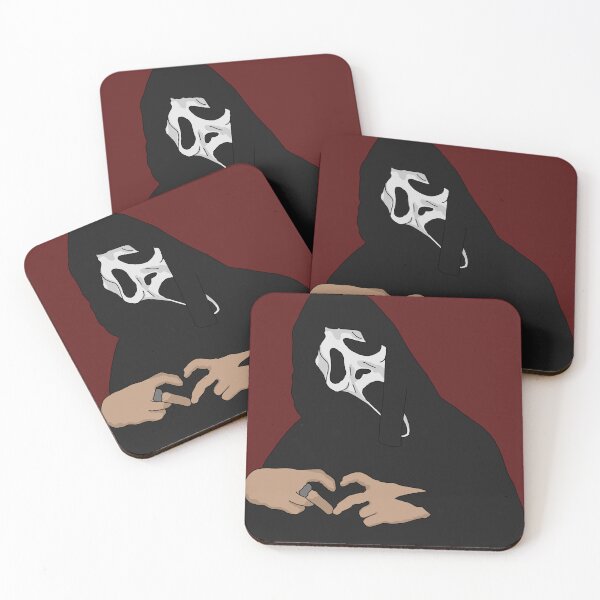 Item preview, Ghostface heart hands designed and sold by GraveyardKingz.