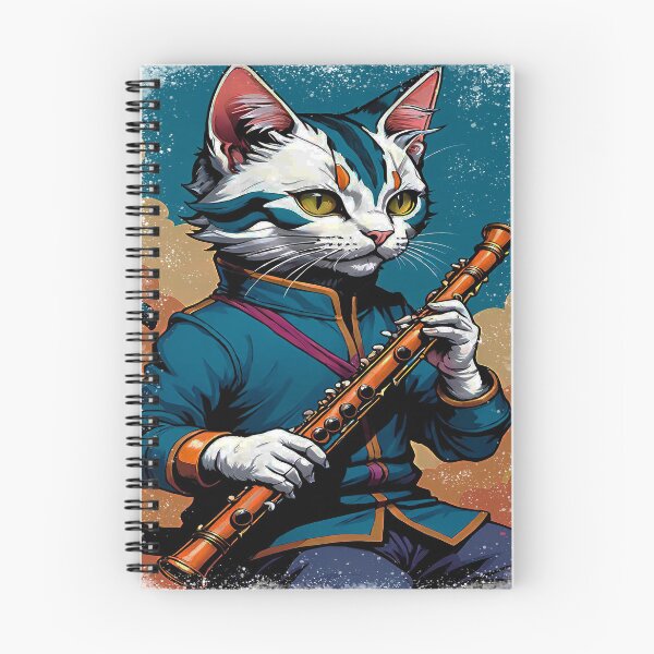 Item preview, Instrumentalist cat designed and sold by TorresCosta.