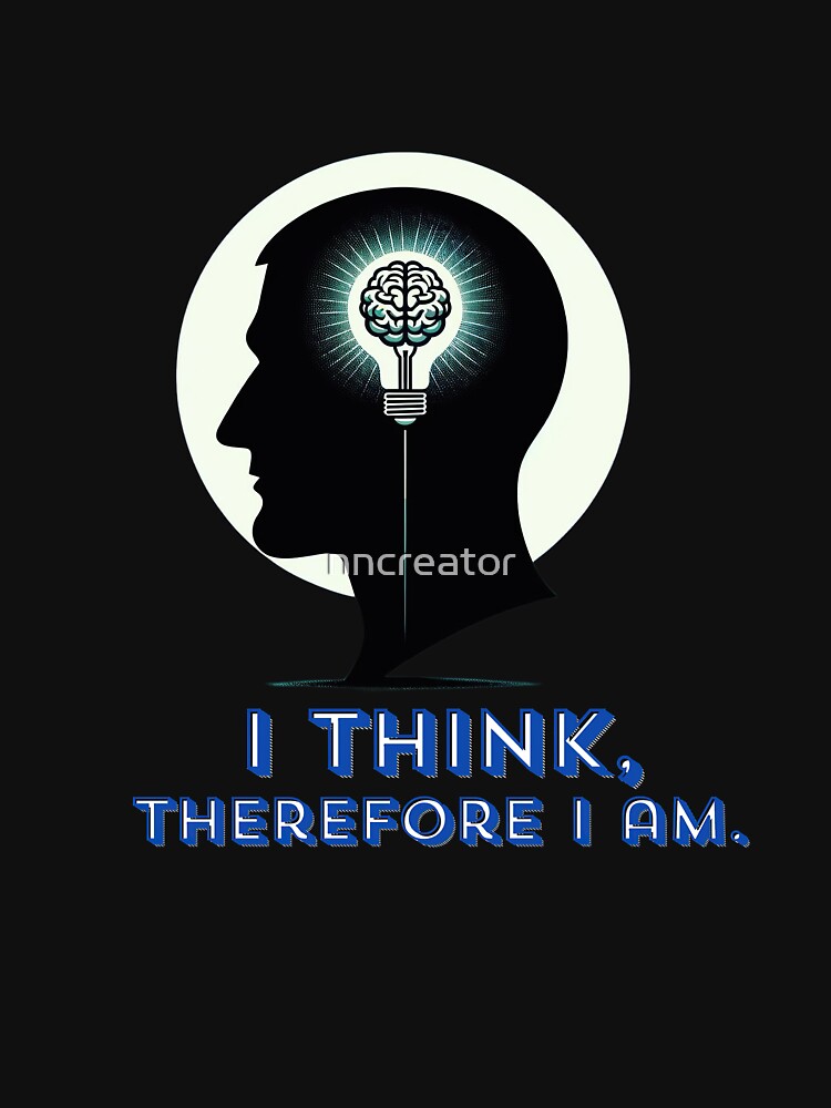 Thumbnail 5 of 5, Zipped Hoodie, Enlightened Thoughts Tee - Mindful Existence Design designed and sold by nncreator.