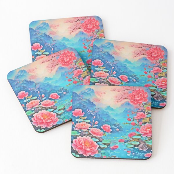 Item preview, Rose Ice Oil Art designed and sold by Health And Fitness Posts e-Store.
