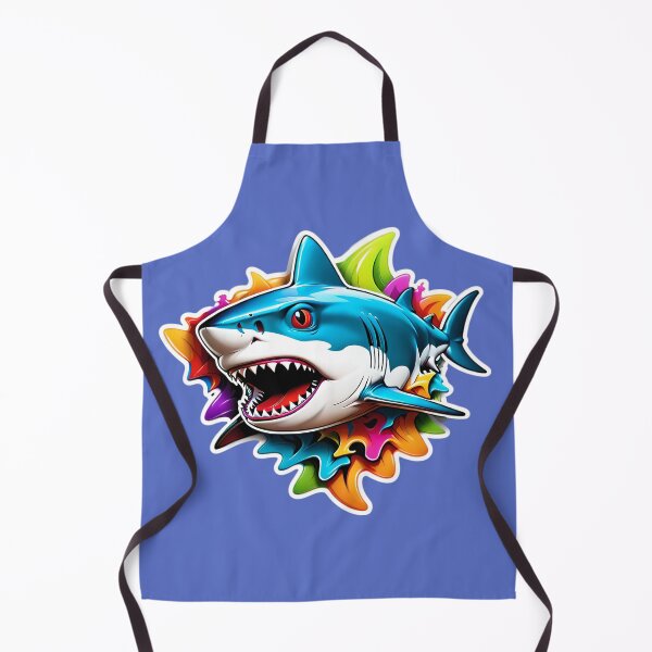 Item preview, Cool Graffiti Shark Pattern designed and sold by TheArtOfPat.