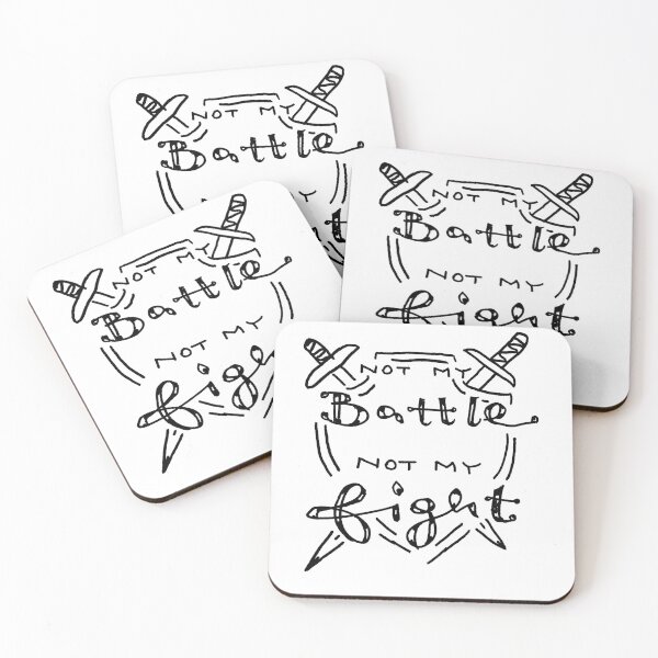 Item preview, Not my battle.  designed and sold by GRACEHOPEFORTUN.