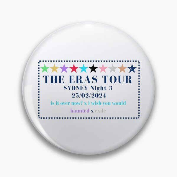 Item preview, Sydney Night 3 - Eras - Surprise Songs designed and sold by LisaMichelleArt.