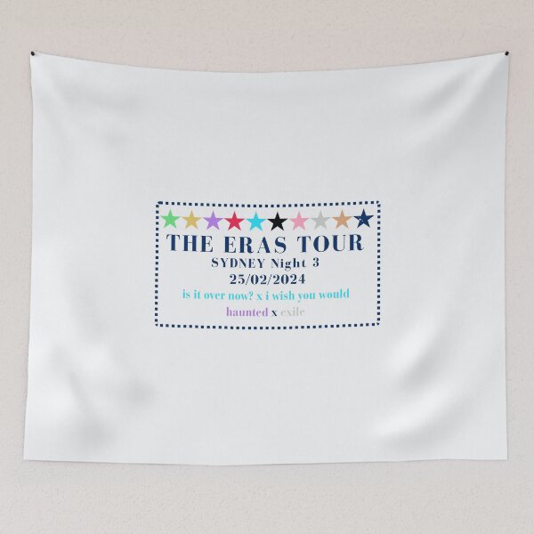 Item preview, Sydney Night 3 - Eras - Surprise Songs designed and sold by LisaMichelleArt.