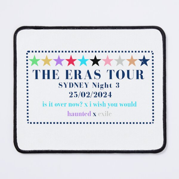 Item preview, Sydney Night 3 - Eras - Surprise Songs designed and sold by LisaMichelleArt.