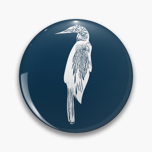 Item preview, Anhinga Snakebird White Design  designed and sold by designsasstultd.