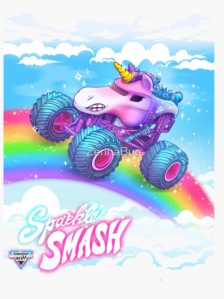 Monster Jam Sparkle newest Smash