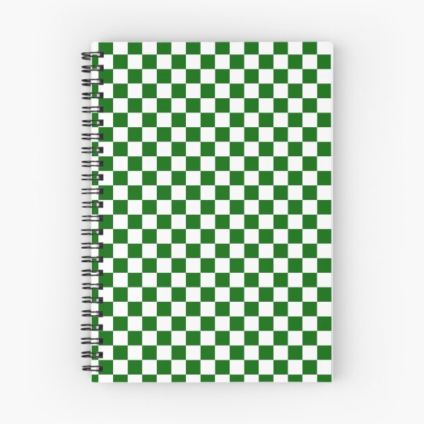 Item preview, Small Checkered - White and Dark Green designed and sold by JustPatterns2.