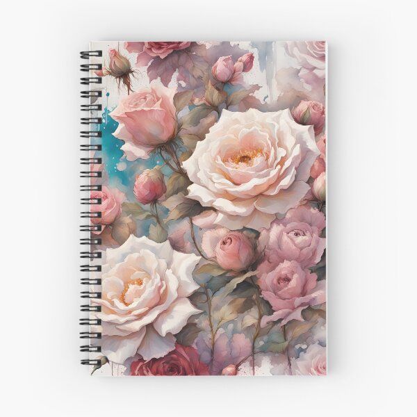 Item preview, Roses Flowers Pastel Watercolor Painting designed and sold by ShaViArt.