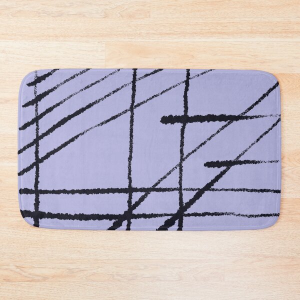 Item preview, Lilac with Black Line Pattern designed and sold by pamelacuddihy.