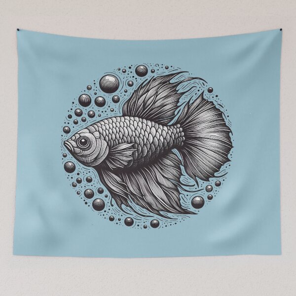 Item preview, beta goldfish designed and sold by gkhanco.