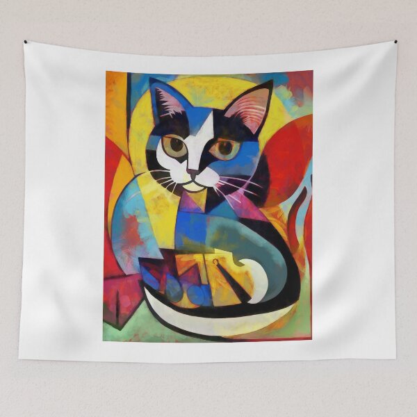 Item preview, Cat painting by Pablo Katasso ;) designed and sold by VonKalt.