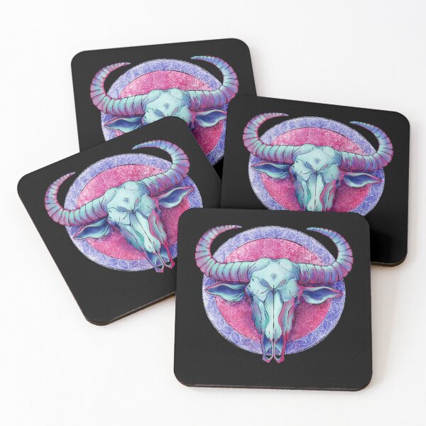 Item preview, Buffalo skull mandala designed and sold by AngeMNunez.