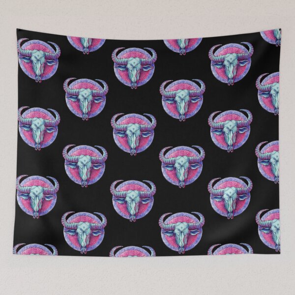 Item preview, Buffalo skull mandala designed and sold by AngeMNunez.