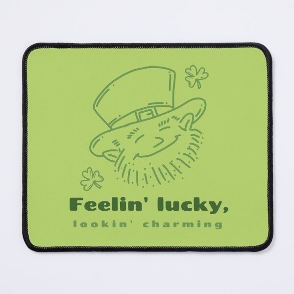 Item preview, Feelin' lucky, lookin' charming designed and sold by LovePeaceShop.