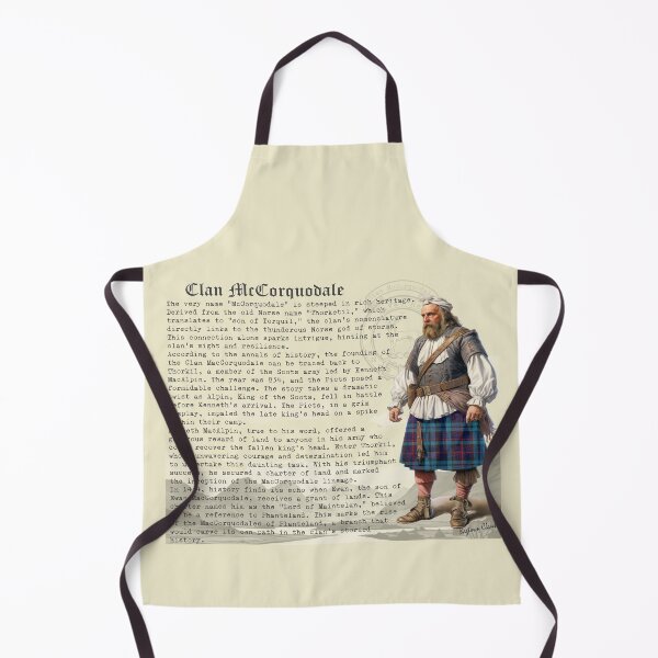 Item preview, McCorquodale Scottish Clan History designed and sold by BagTown Clans.