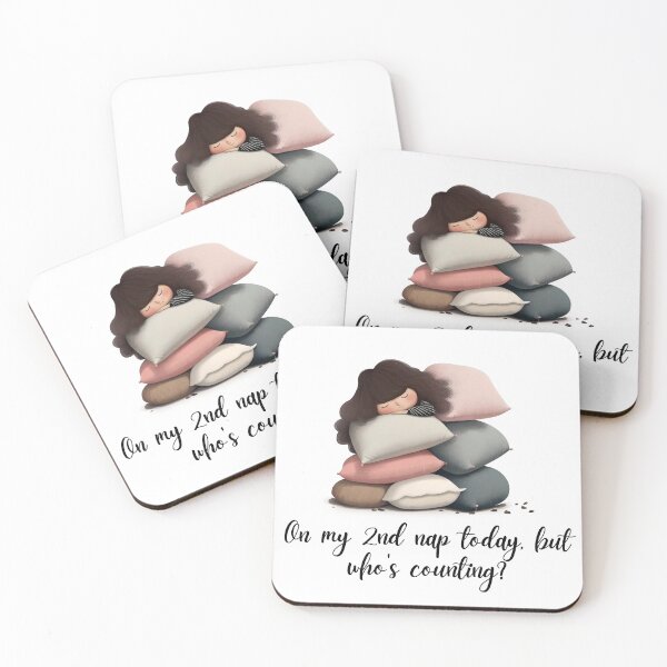 Item preview, ON MY 2ND NAP TODAY, BUT WHO'S COUNTING designed and sold by PixelsNBows.