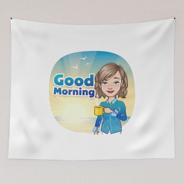Item preview, MORNING COFFEE TIME designed and sold by digitalartlb.