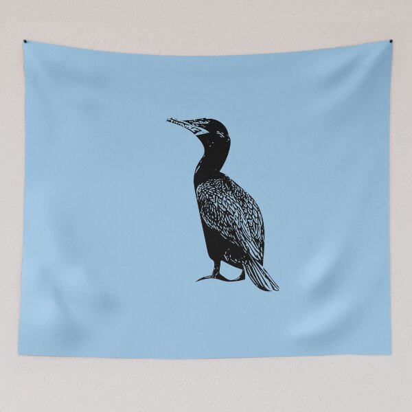 Item preview, Neotropic Olivaceous Cormorant Black Design  designed and sold by designsasstultd.
