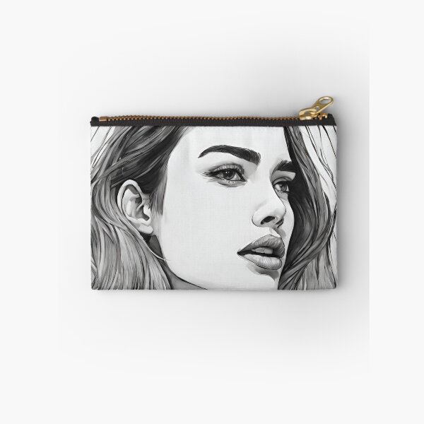 Item preview, Art of Nuances: Monochrome Female Portrait designed and sold by BPMagic.