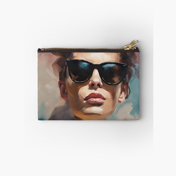 Item preview, Zephyra's Sunglasses Mystique: Watercolor Digital Portrait designed and sold by BPMagic.