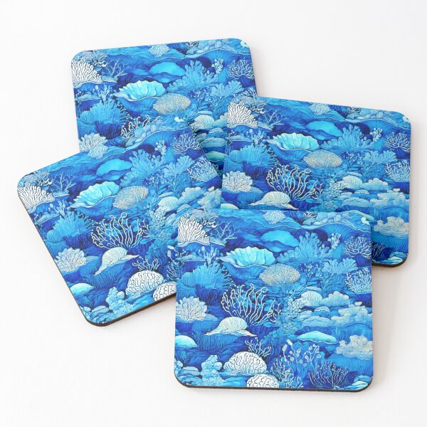 Item preview, Vivid Ocean Blues designed and sold by Health And Fitness Posts e-Store.