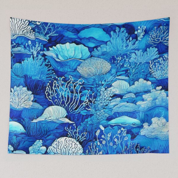 Item preview, Vivid Ocean Blues designed and sold by Health And Fitness Posts e-Store.