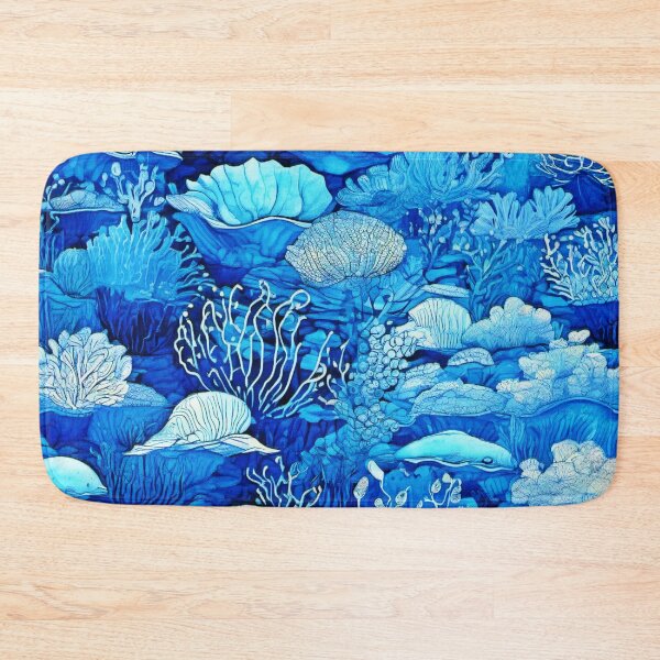 Item preview, Vivid Ocean Blues designed and sold by Health And Fitness Posts e-Store.