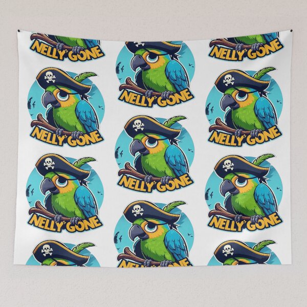 Item preview, Captain Squawk the parrot designed and sold by Gentle40Winks.