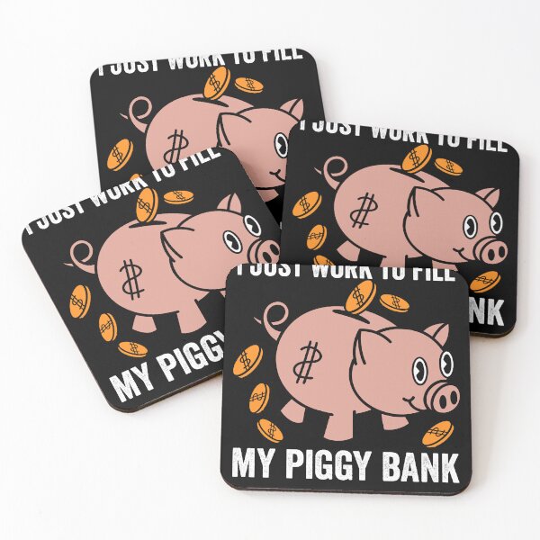 Item preview, Workaholic's Dream: Filling The Piggy Bank designed and sold by Shirtey.