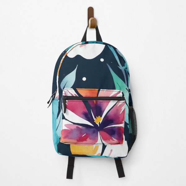 Item preview, Colorful stylish minimalist abstract flowers water color designed and sold by yeekazar.